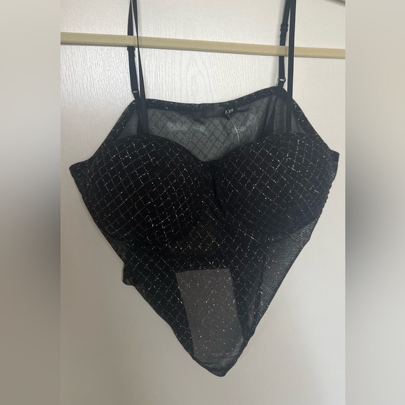 Black Mesh Top - Picture 1 of 4